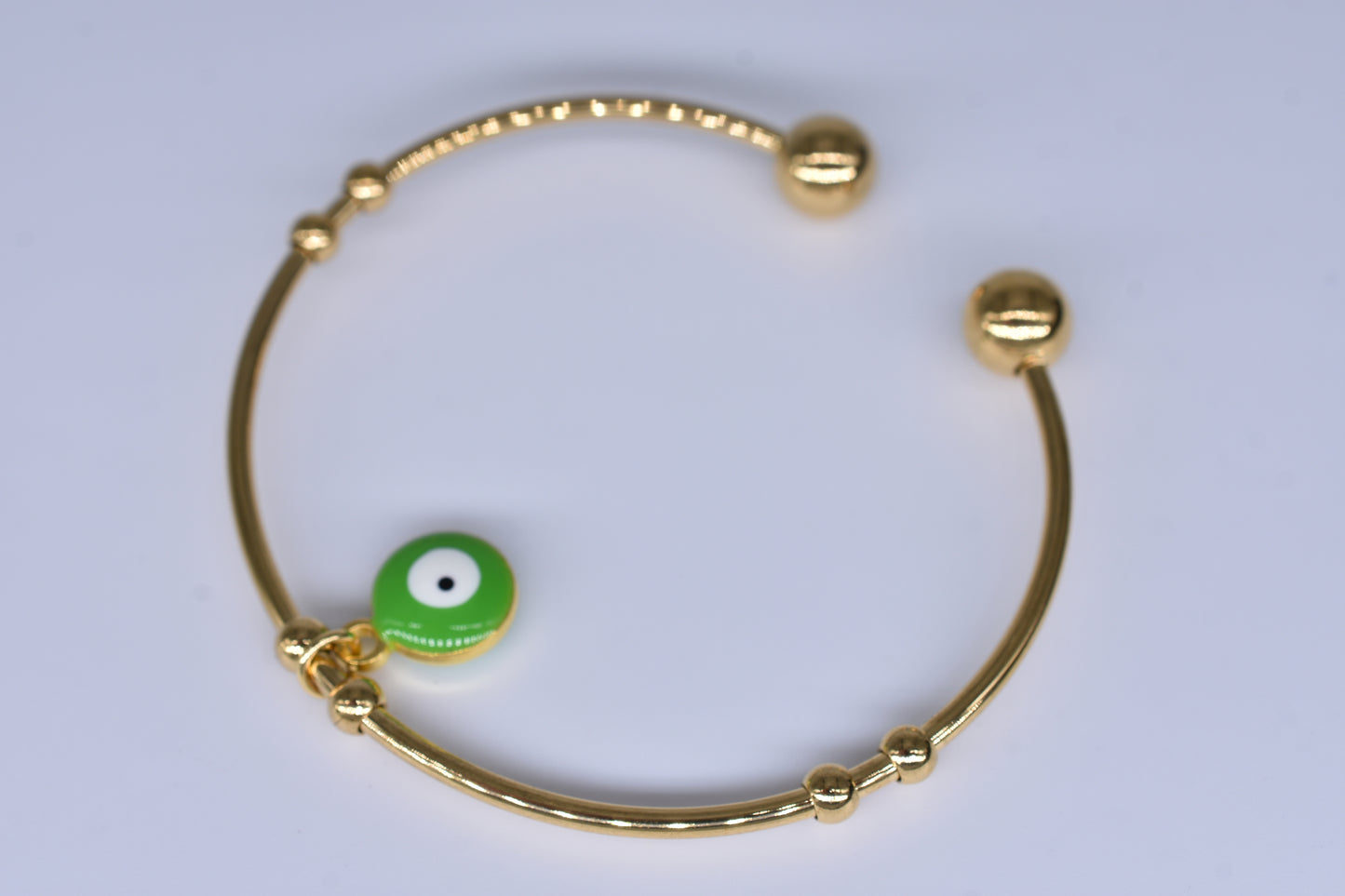 Green Evil Eye Bracelet