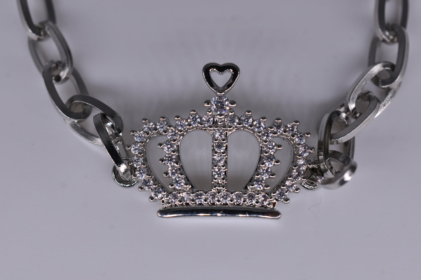 Crown With Diamond Bracelet