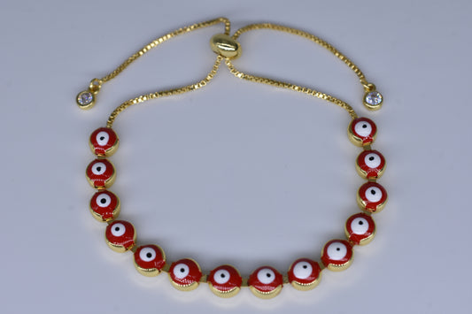 Red Evil Eye Bracelet