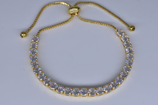 Single Row Diamond Bracelet