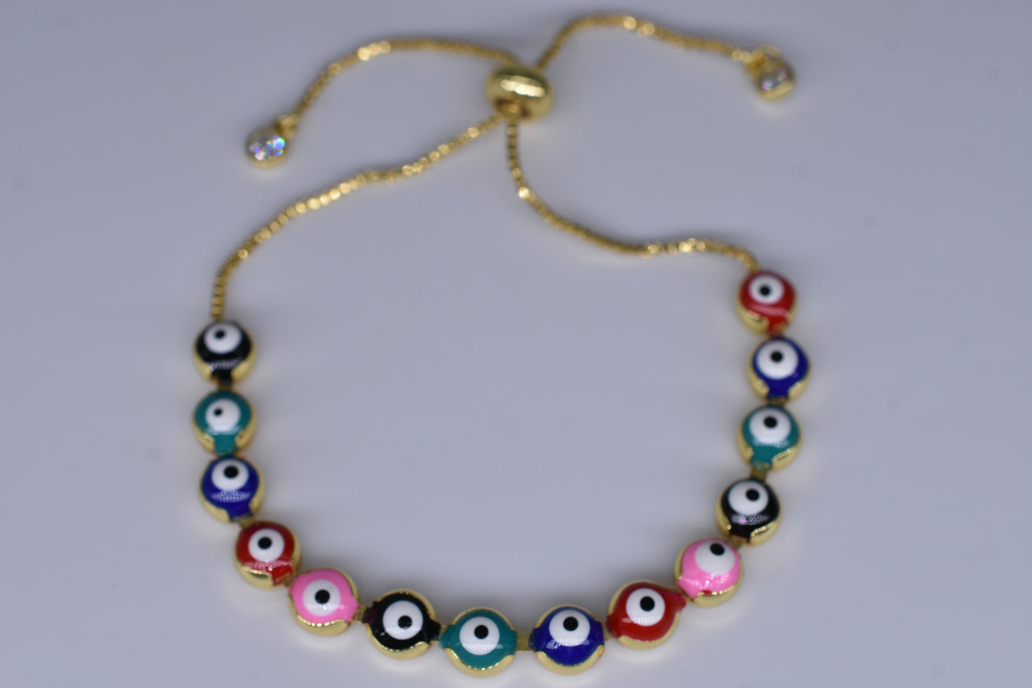 Multi Color Evil Eye Bracelet