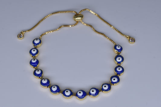 Blue Evil Eye Bracelet